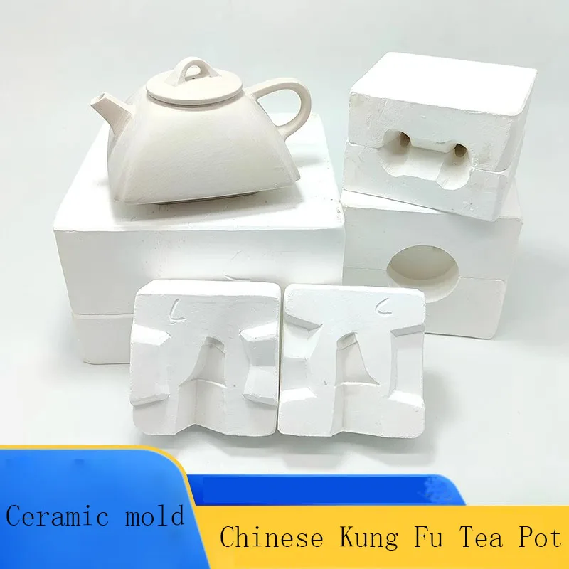 

Creative Gypsum Plaster Mold Moulds for DIY, Pottery Clay, Ceramic Chinese Kung Fu Teapot Tea Pot Forming, Auxiliary Tools