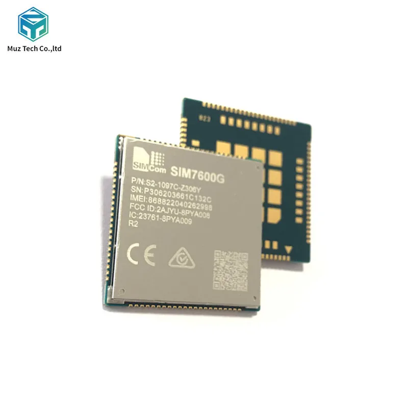 New Original SIM7600G R2 LTE CAT1 Module support GNSS Global-band Wireless Commnunication LTE-FDD/LTE-TDD/HSPA+ GSM/GPRS/EDGE