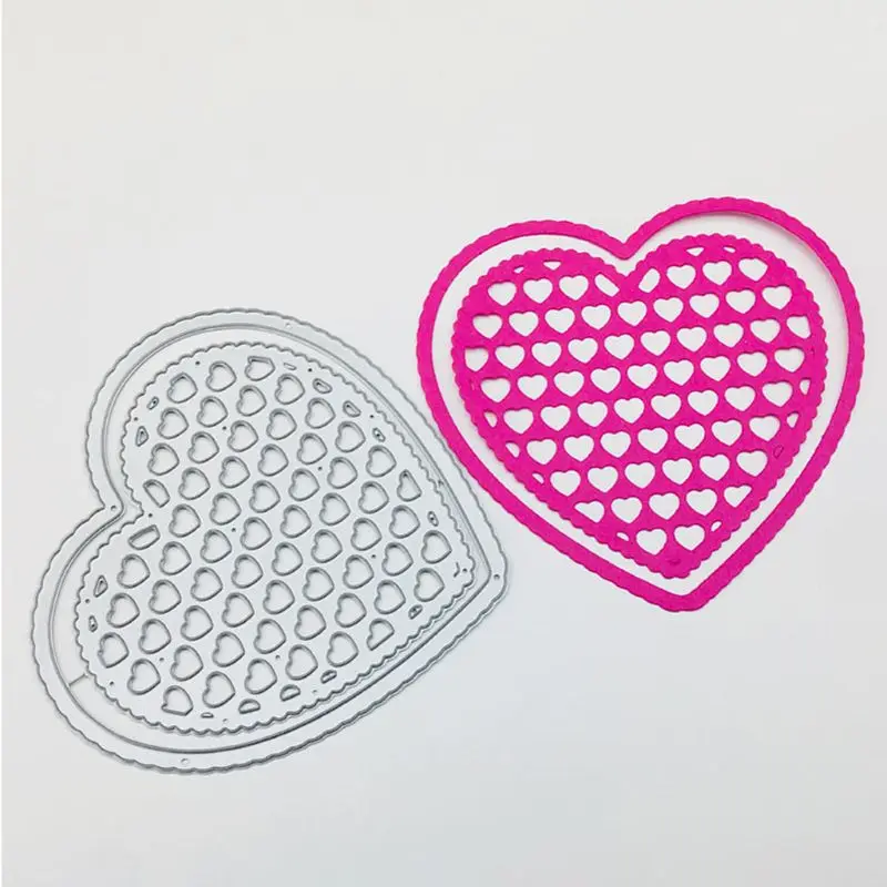 

Heart Love Metal Cutting Dies Stencil Scrapbooking DIY Album Stamp Paper Card Embossing DropShip