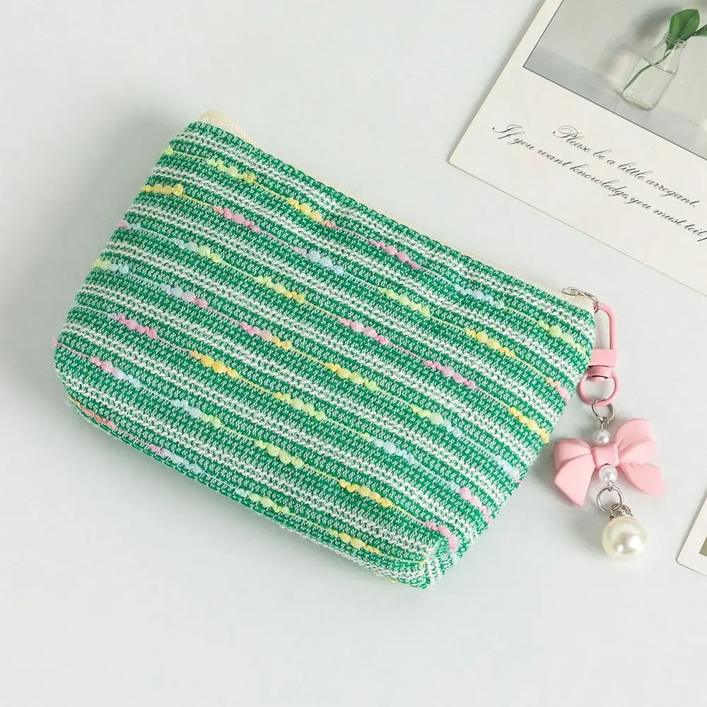 

Student Coquette Makeup Bag Cute Small Women's Clutch Bag INS Cosmetics Storage Bag