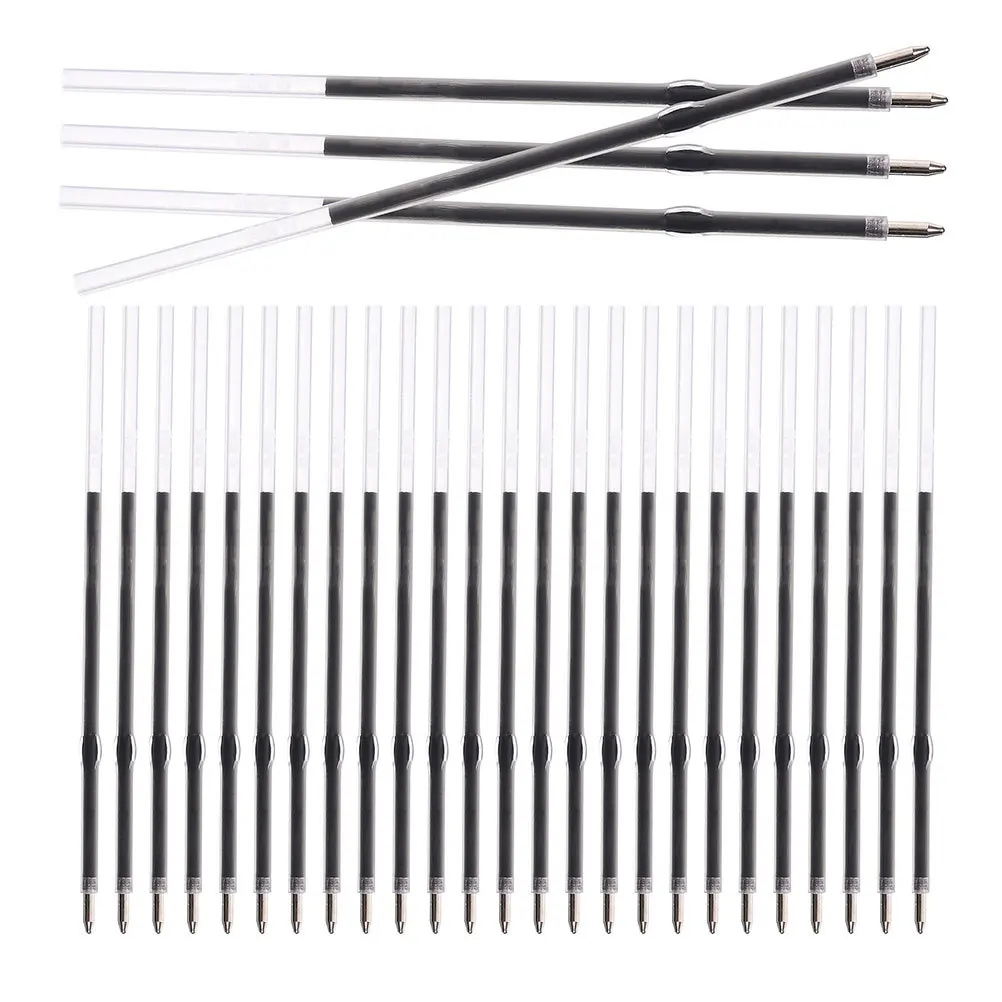 

300Pcs Blue Ink Pen Refills 07mm Fine Tip Ballpoint Pen Replacement Refillable Pens Smooth Writing Office School