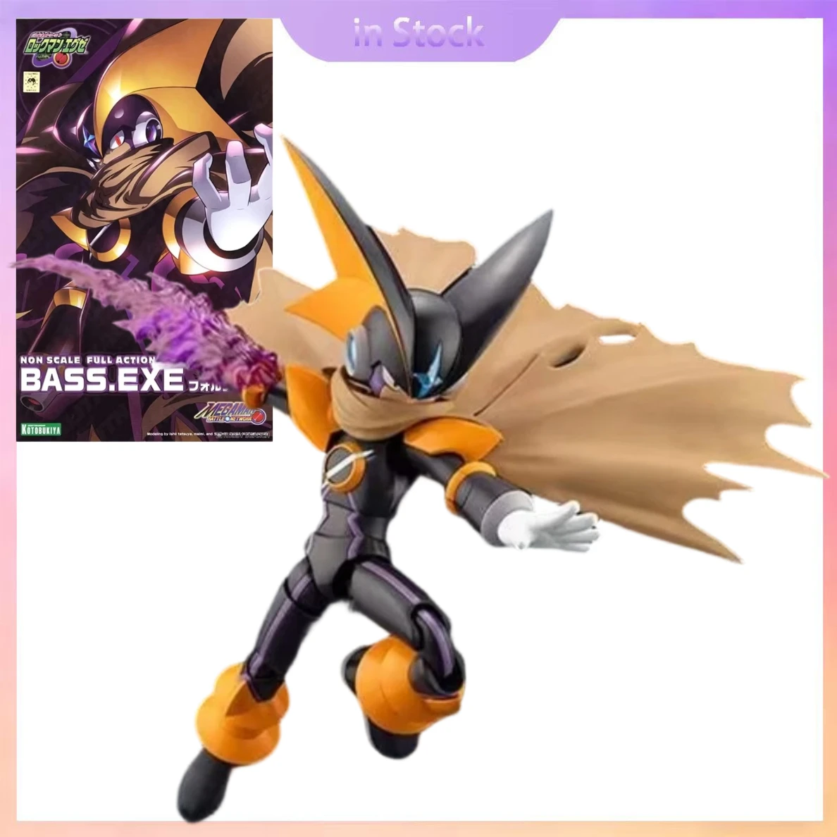 

Оригинальные коллекционные модели фигурок Kotobukiya MEGAMAN ROCKMAN BASS EXE, не масштабные, полная аниме-коллекция, в наличии.