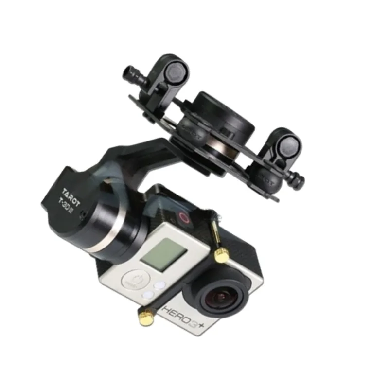 

Модернизированный Tarot TL3T01 3-осевой GOPRO 3DIII металлический бесщеточный стабилизатор PTZ со встроенным сервоприводом для камеры GOPRO 4 3+ Gopro3 FPV Photography