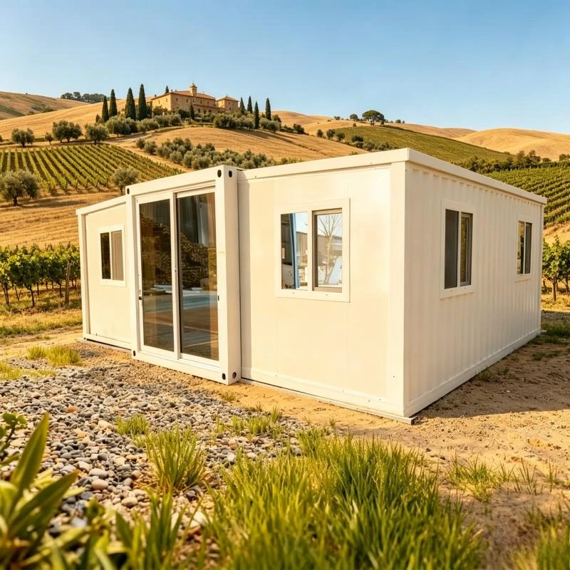 Luxury Prefabricated Houses, 40ft Custom-built 1-4 Bedroom Homes, High-quality Mobile Prefabricated Folding Container Houses