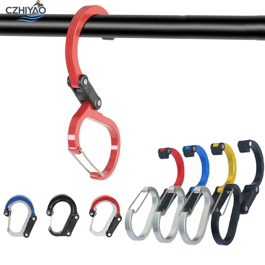 

CZHIYAO Mountaineering Buckle Gear Clip And Hook Used For Hanging Heavy Items Camping Backpacks Suitcases Kayaks Hiking Keychain