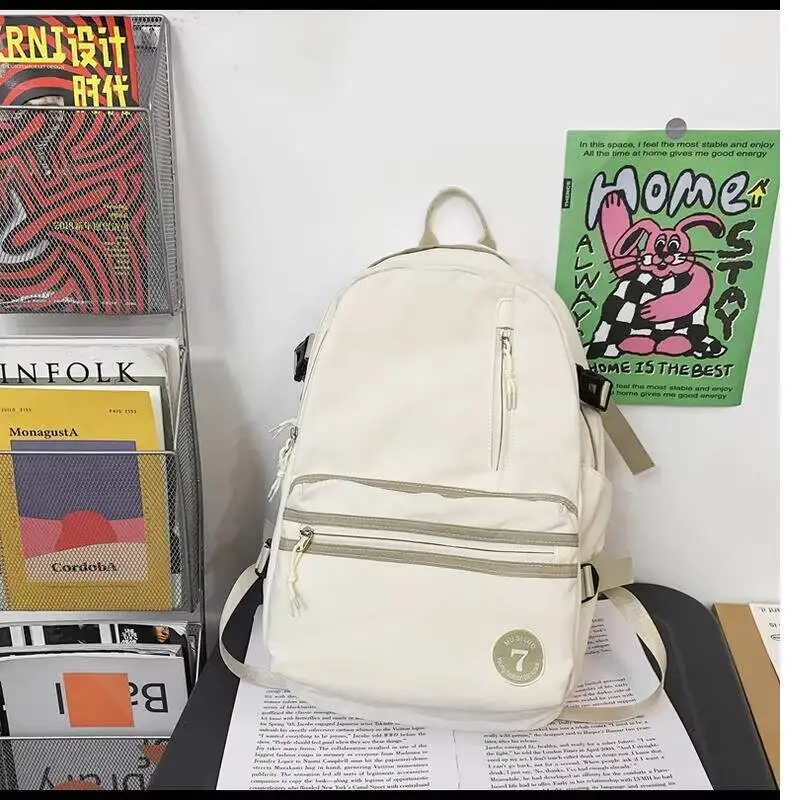 حقيبة ظهر Kawaii إكسسوار لطيف حقائب كتب كاجوال قلادة خفيفة الوزن حقائب نهارية للسفر حقيبة ظهر مقاومة للماء #3
