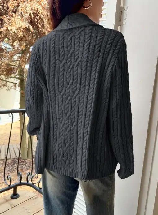 

Cardigan Women Latest Hot Selling Fashion Temperament,y2K Sport Woolen Long Sleeved Hoodie Women's Clothing, Autumn/winter 2025