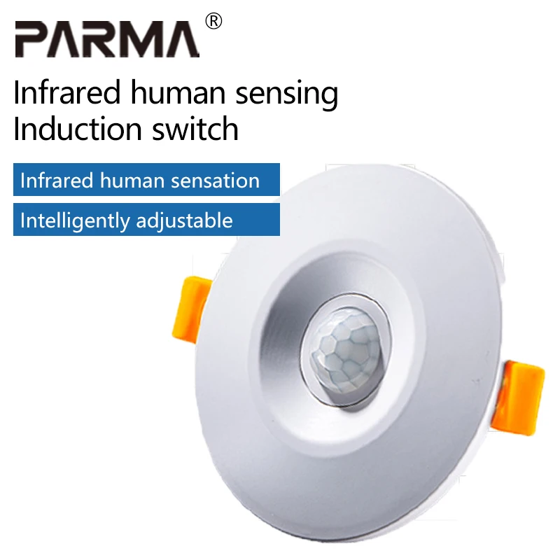 

Infrared human body sensor switch embedded home corridor intelligent controller adjustable delay sensor module