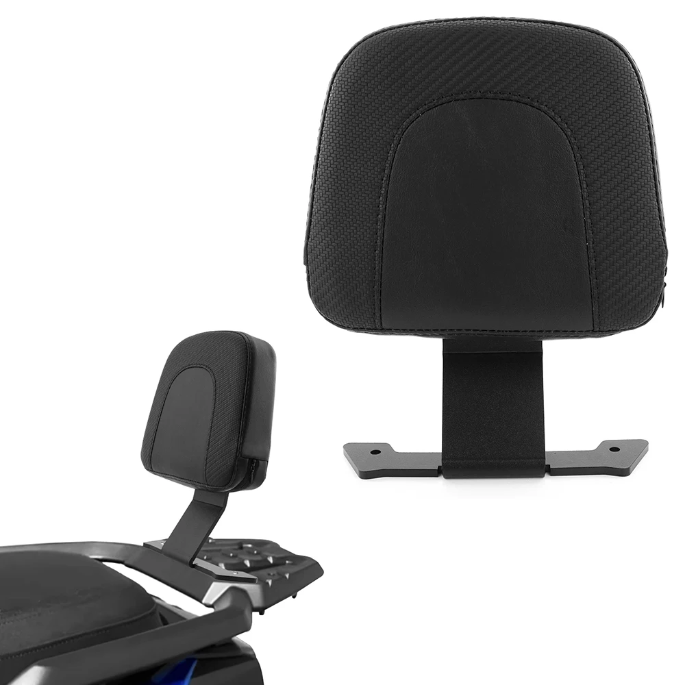 

Motorcycle Rear Passenger Backrest Fit For Yamaha YW125 Zuma 125 2022 2023 2024 2025 YW 125 Support Sissy Bar with Cushion Pad