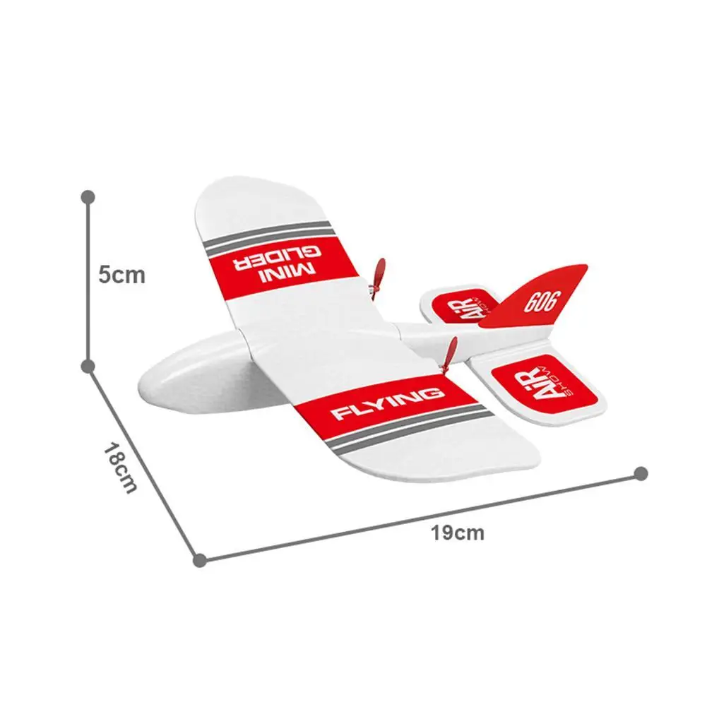 Gift Boys Toys Plane KF606 RC Glider Mini Indoor Hand Thrown Gyroscope EPP Foam Glider Super Fall Resistant Fixed Wing Birthday