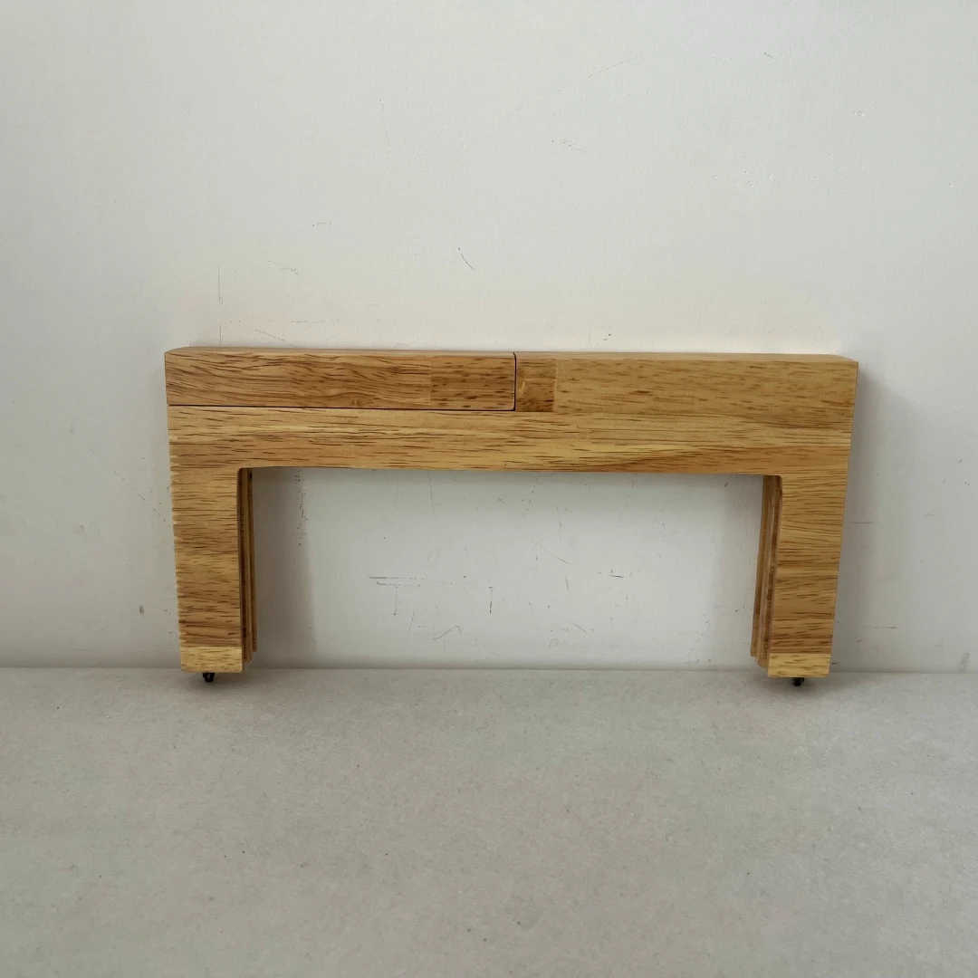 24 Cm Flat Top Square Wooden Clutch Frames Kiss Lock Frames Timber Clutch Purse Lock Purse Frames Natural Wooden Handbag Frames
