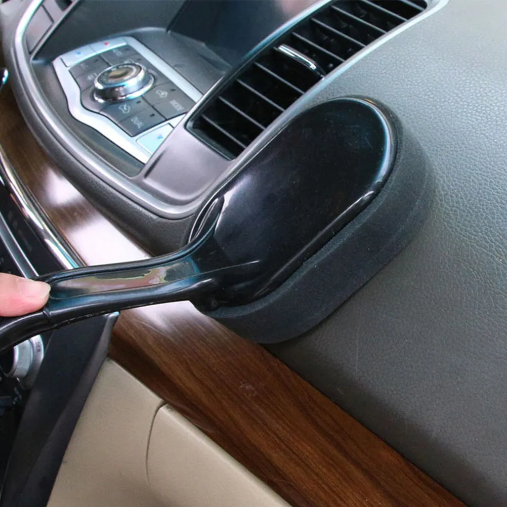 Professional Tire Shine Applicator with Ergonomic Handle Compact Lightweight Sponge Tire Dressing Applicator Pad Car Detailing