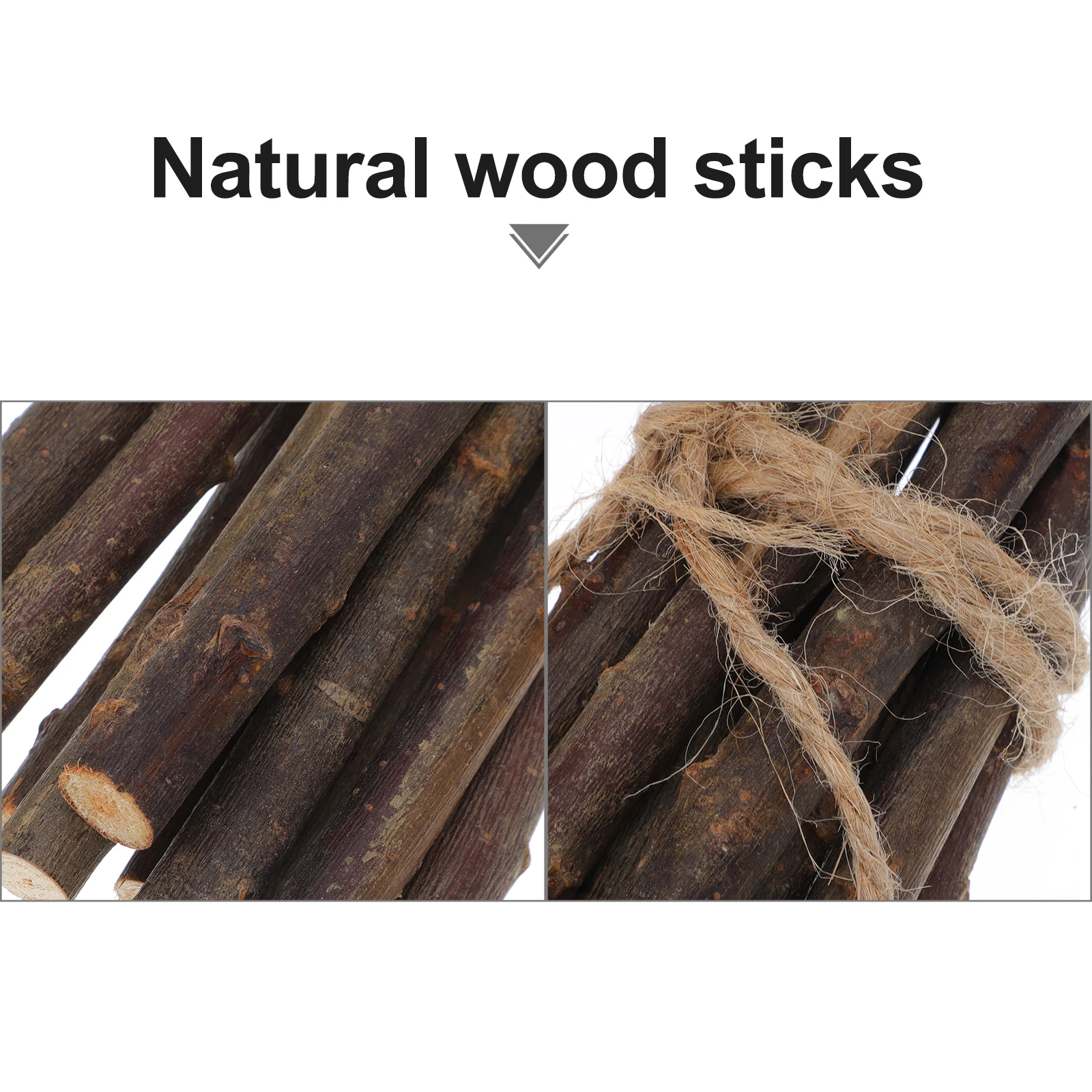 30 قطعة من العصي الخشبية الطبيعية لصنع الحرف اليدوية، دعامة عصا خشبية متعددة الأغراض، ملحقات غصين ذاتية الصنع، فروع زخرفية