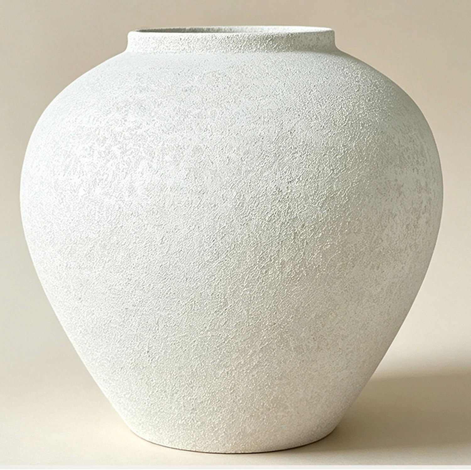 Image of Große Runde Vase Ideal für Trockenblumen Geschenk für Hochzeit Wohnzimmer-Dekoration Moderner Farmhaus-Konsolentisch-Dekor