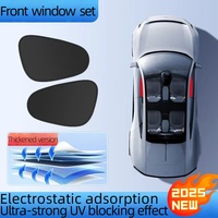 1 Set Car Glass Sunshade Front Windshield Cover Set with Heat Reflective UV Protection Fabric  Windshield Sunshade Tesla