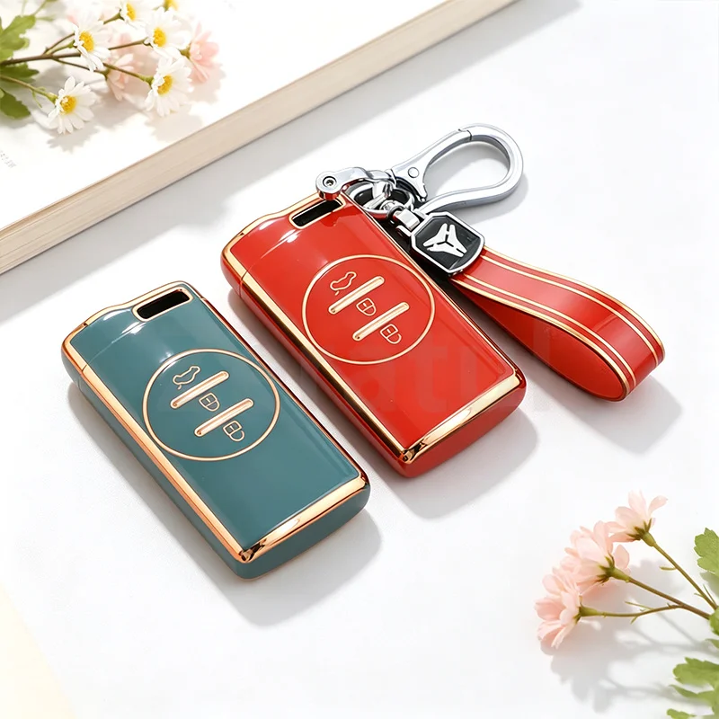 Car Key Cover Case For Chery Tiggo 4 Tiggo 7 8 Pro Exeed Tiggo 2 3x Arrizo 5 Pro Gx 5x EQ7 Auto Keyless Shell Fob Accessories