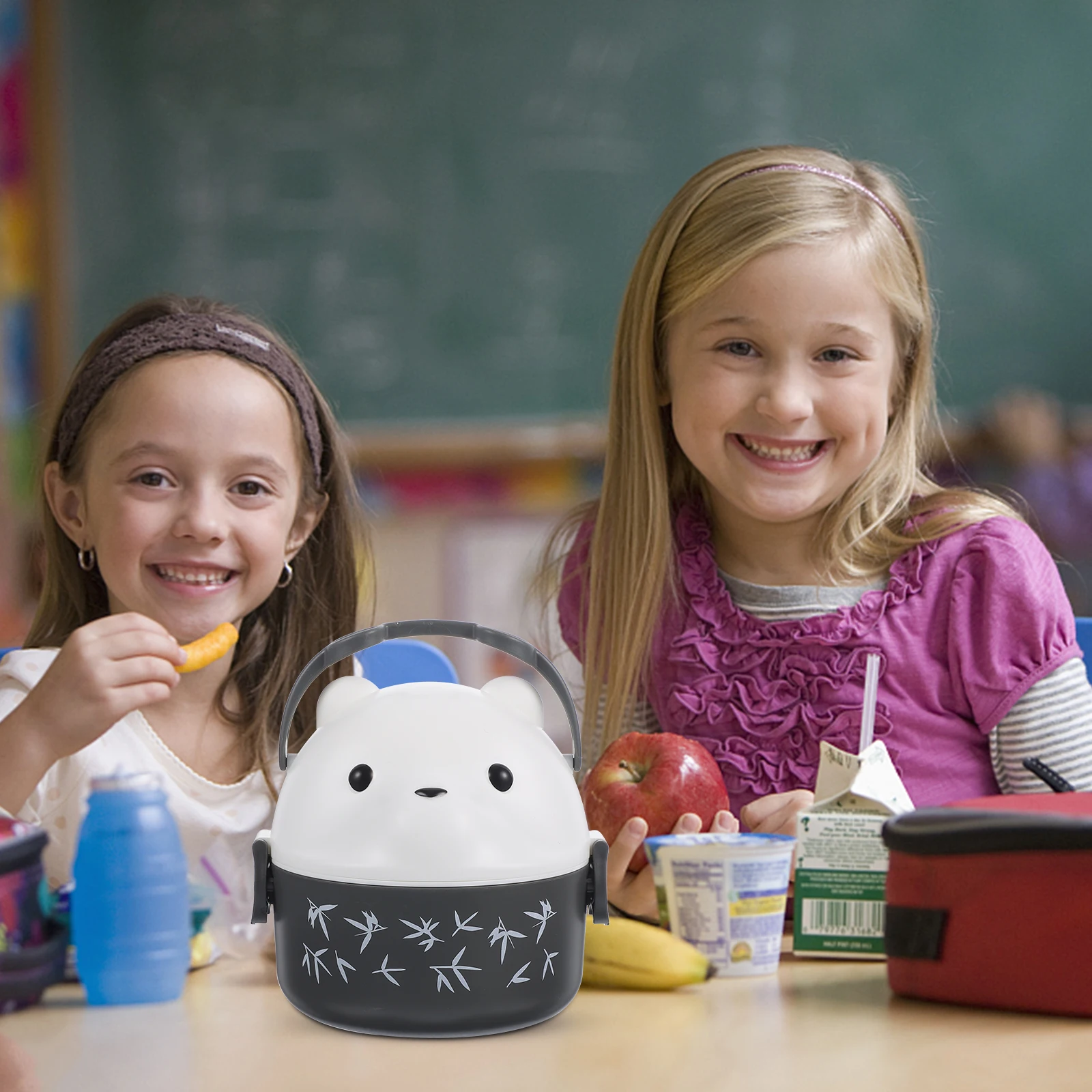 

Lunch Boxes Children's Bento Salad Container Reusable Lunchable Double Layer for Adults Containers Office Workers