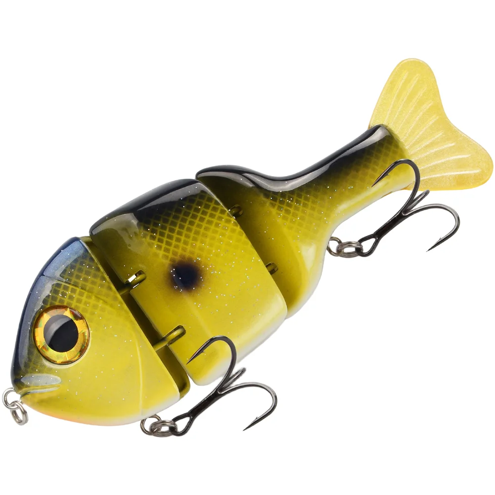 1pc 3 Segment Multi-Jointed Fishing Lure Sinking 120mm 45.5g Swimbait Artificial Wobblers Crankbait Hard Bait Fishing Lures