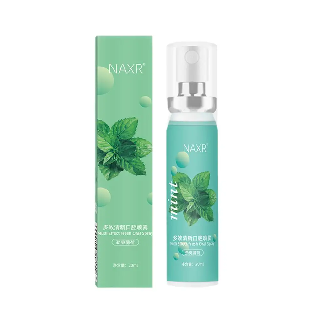 Fruitige Adem Perzik Mint Ademverfrisser Spray Halitose Vloeibare Mondspray Verfrisser Verfrisser 20Ml Geurverzorgingsbehandeling G5f1