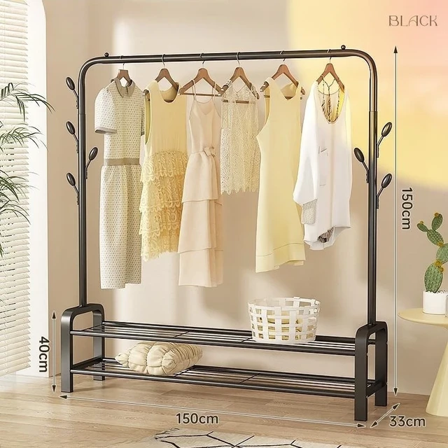Clothes hanger stand Space Saving Floor Standing Hanger for HomeSimple family indoor coat rack AliExpress