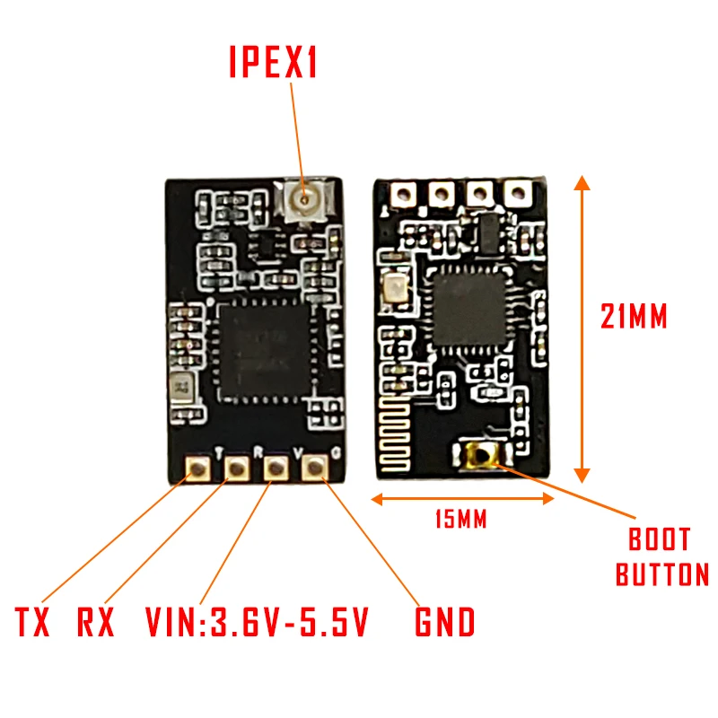 915MHz/2.4GHz 나노 익스프레스LRS ELRS 라디오 나노 장거리 수신기 RC FPV 트래버싱 프리스타일 DIY 드론 부품
