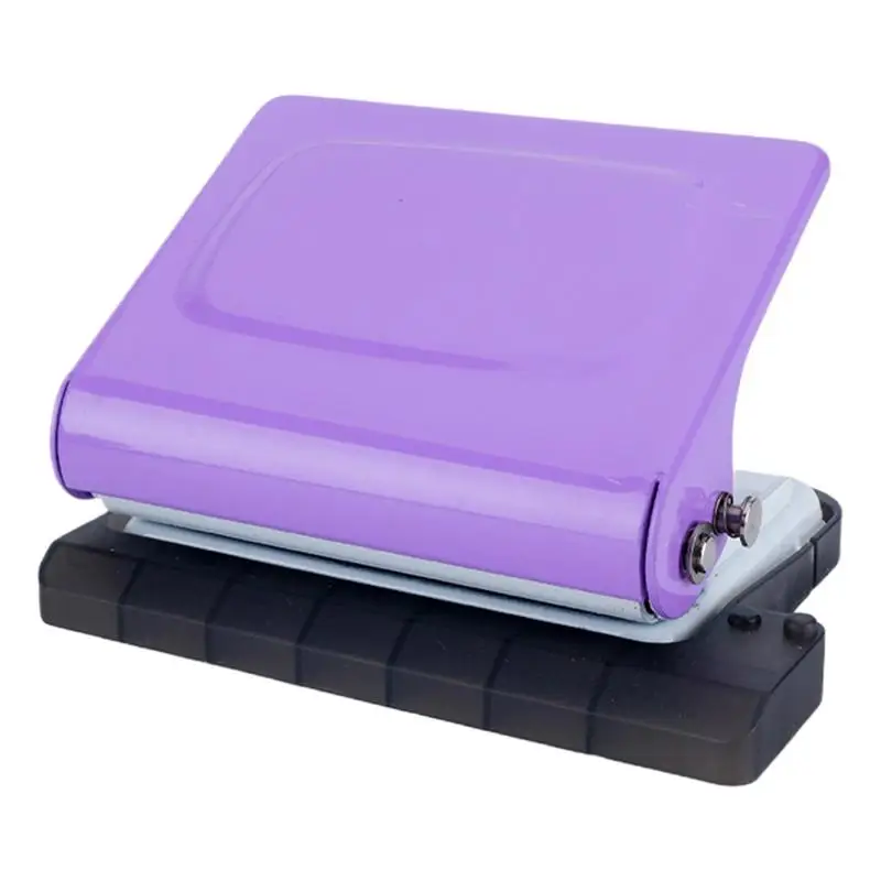 

Holes Punch Paper Puncher Metal 10 Ring Round Hole Punch Binder Portable Metal Spiral And Coil Binding Punch For School Home