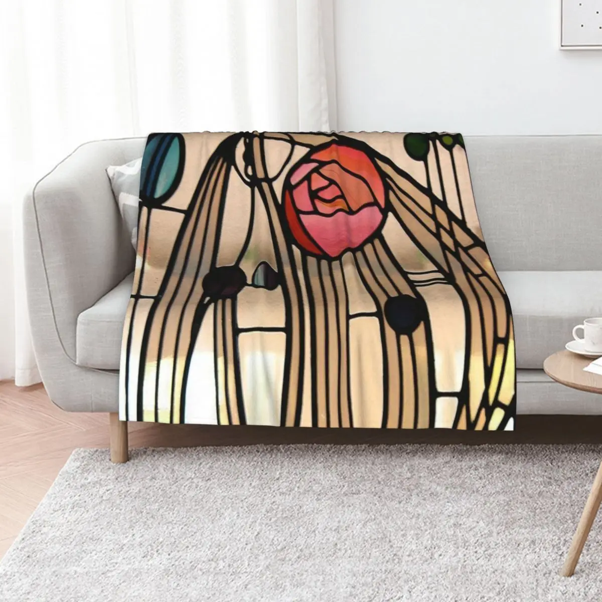Window - Charles Rennie Mackintosh Throw Blanket decorative Summer warm winter Hairy Travel For Decorative Sofa Blankets