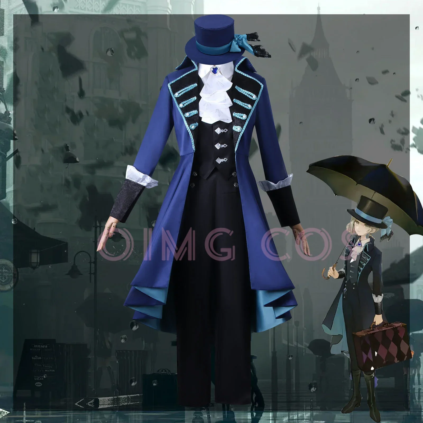 Vertin Cosplay Costume Reverse:1999 Carnival Uniform Wig Anime Halloween Costumes Men Game