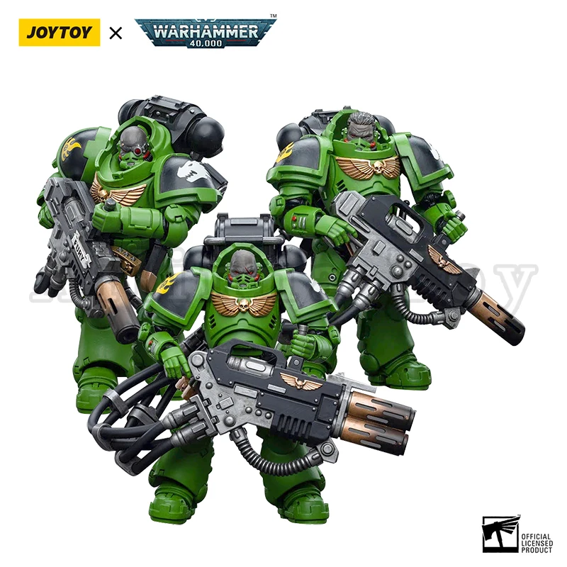 JOYTOY 1/18 Action Figure (3PCS/SET) 40K Salamanders Eradicators Anime Military Model Free Shipping