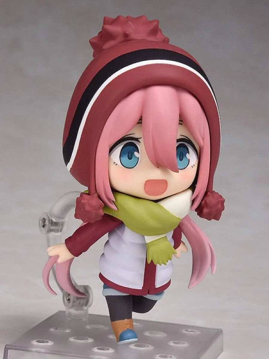 Hot Sale In Stock Max Factory Nendoron Laid Back Camp Kagamihara Nadeshiko Figure Anime Action Model Gift