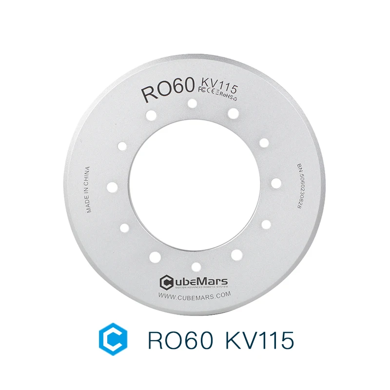 RO60 KV115 Frameless Outrunner Torque Motor is applied to exoskeleton, collaborative robotic arm with structural designs