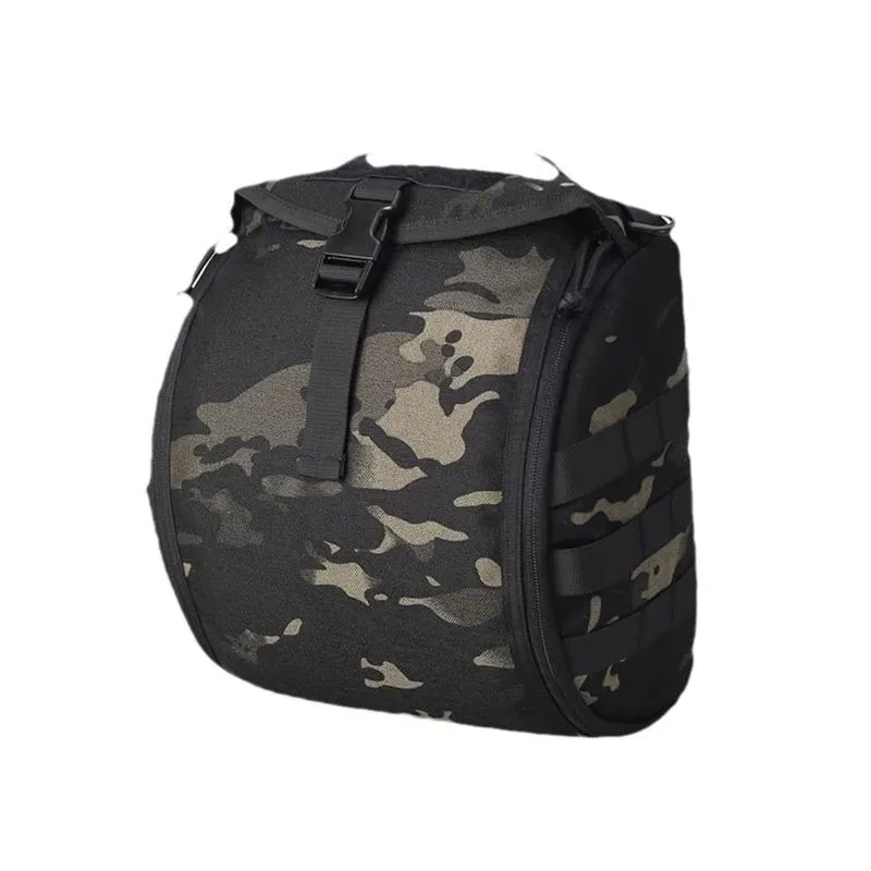 Tactical Helmet Storage Bag MOLLE Outdoor Carry Pack Protective Case for Airsoft Climbing Motorcycle Cycling Gear - view 4