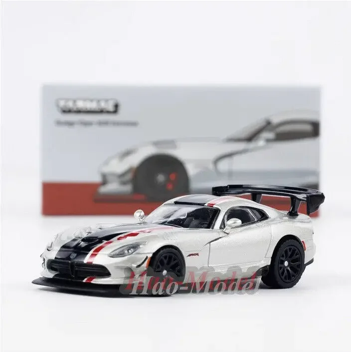 

Tarmac Works 1/64 для Dodge Viper ACR, модель автомобиля из сплава, литье под давлением, имитация игрушек, подарки на день рождения для мальчиков, хобби, демонстрационные украшения