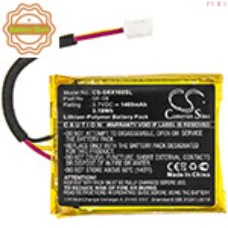 CS Replacement Battery for Sony SRS-XB10,SRS-XB12,WH-L600 PN:SF-08,1-853-641-13 1400mAh / 5.18Wh