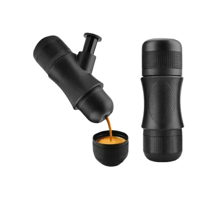 

All-in-1 Portable Hand Press Espresso Coffee Maker Manual Espresso Machine & Coffee Grinder & Coffee Cup