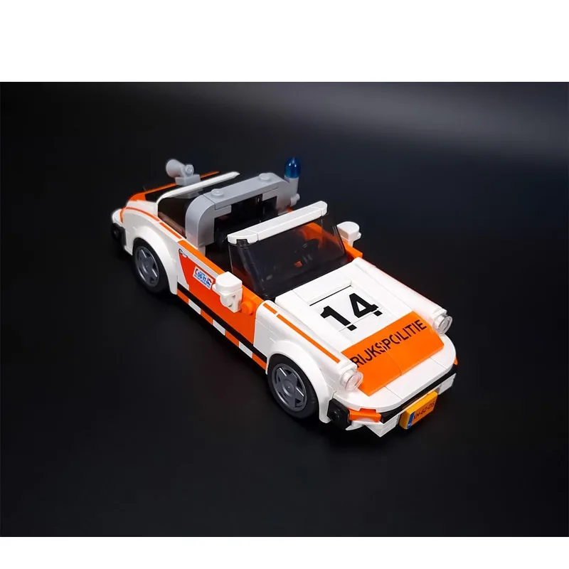 MOC-235370 جديد كلاسيكي مبدع للتحويل سيارة رياضية سباق بنة نموذج 311 أجزاء الأولاد الأطفال عيد ميلاد لعبة هدية