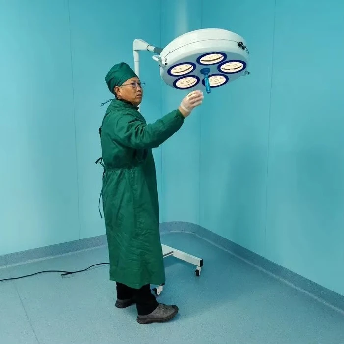 Surgical Shadowless Light Moving Stand Light Emitting Diode Surgical Light Operating Room Lighting
