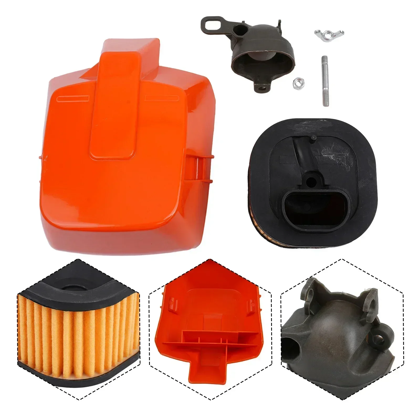 

Outdoor Air Filter Adapter Chainsaw Accs Chain Saw Parts Chainsaw Intake Adpator Air Filter Cover