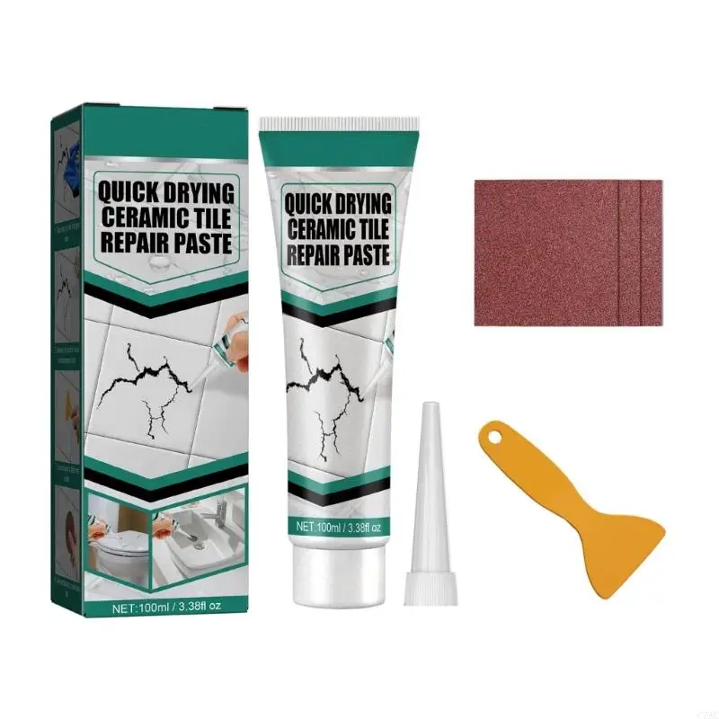 Simple Application Tile Repair Pastes Portable for Bathroom and Kitchen Use C7AC