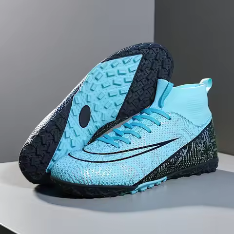 Men Soccer Shoes Field Professional Society Training Comfortable Football Boots New Non-Slip Turf TF/FG Indoor Football Shoes
