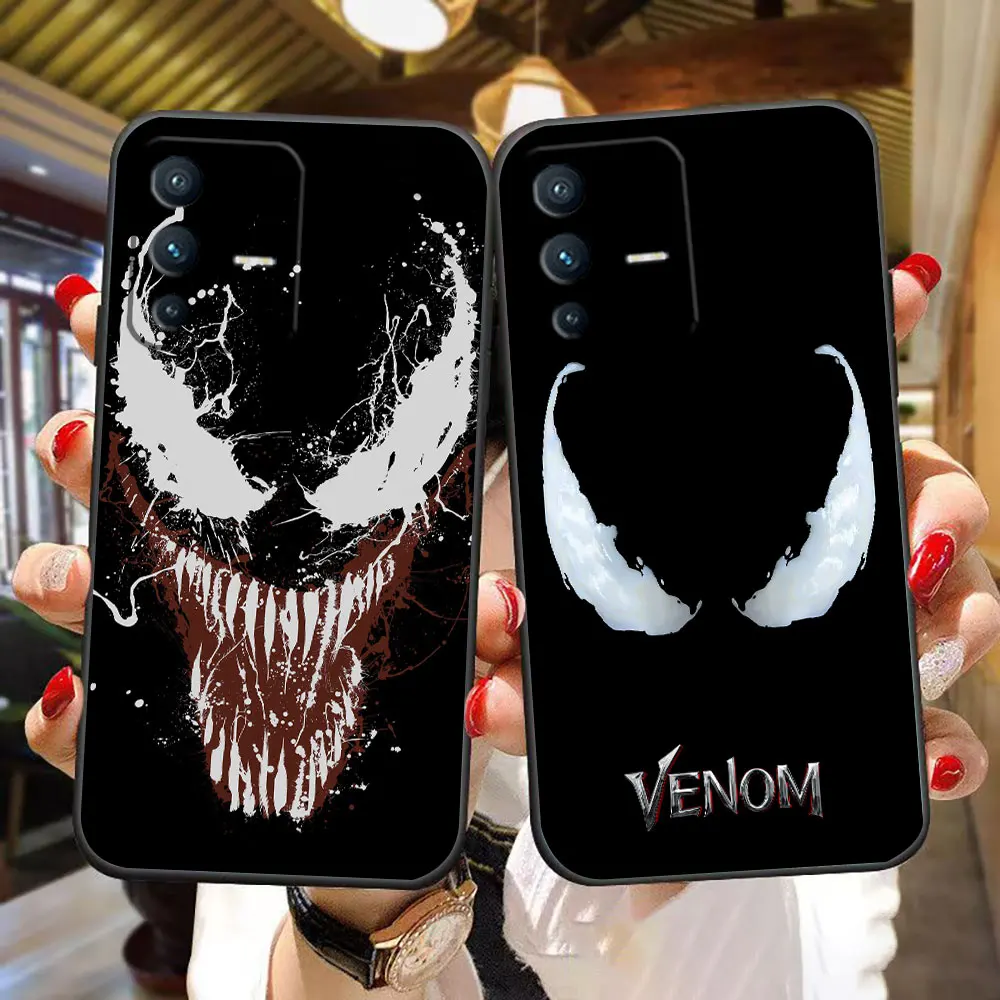 

Horro Marvel Venom Face Custom Photo Phone Case For VIVO V50 V40 S1 V15 V17 V20 V21 V23 V23E V25 V25E V27 V27E V29 V29E V30 Case
