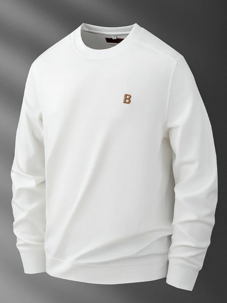 

Мужская футболка из модала, приталенная, с круглым вырезом, повседневная, базовая, комфортная, теплая, молодежная, модная, для осени