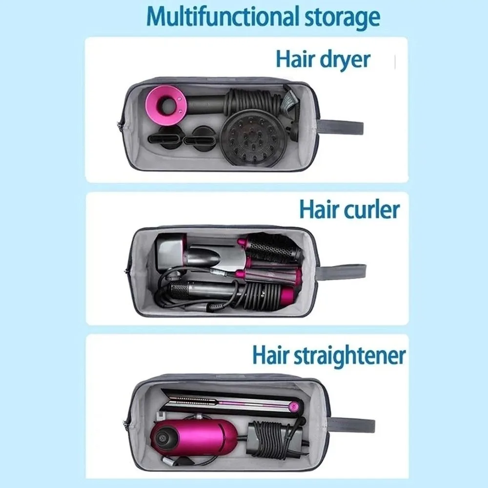

Portable Travel Hair Styling Case Waterproof Compact Hair Dryer Travel Bag Durable Dustproof Hair Dryer Storage Bag