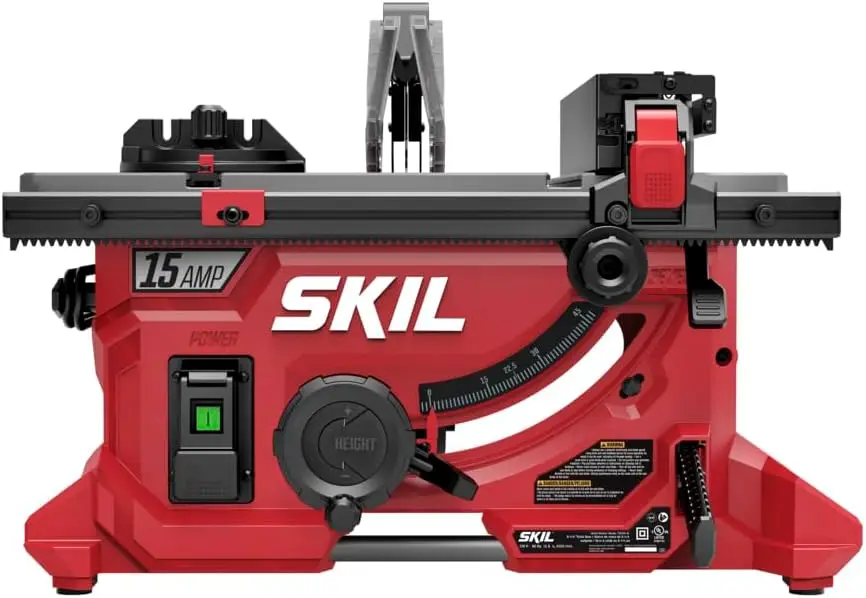 15 Amp 8-1/4" Compact Portable Jobsite Table Saw (Stand SFS0001 Sold Separately)-TS6308-00