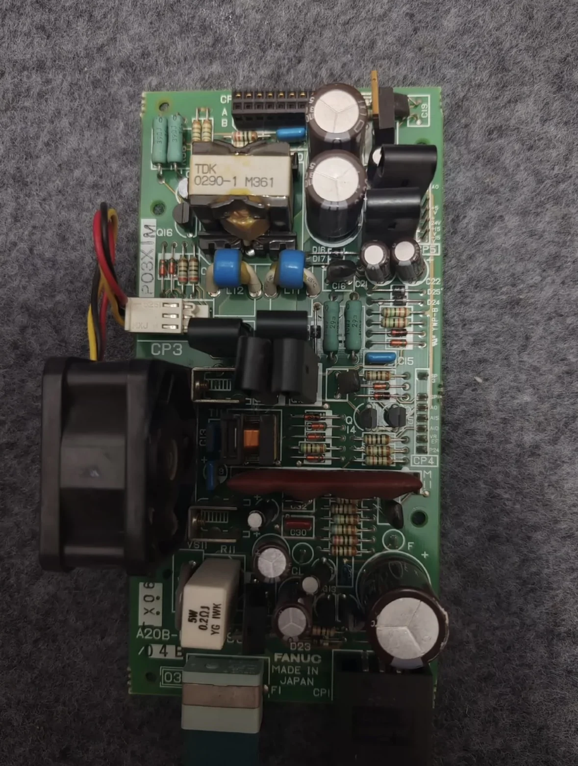 

Fanuc A20B-1004-0960 power supply board second-hand function test normal