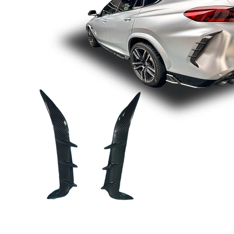 

F96 X6M Сухой карбоновый задний противотуманный фонарь Высококачественная внешняя отделка