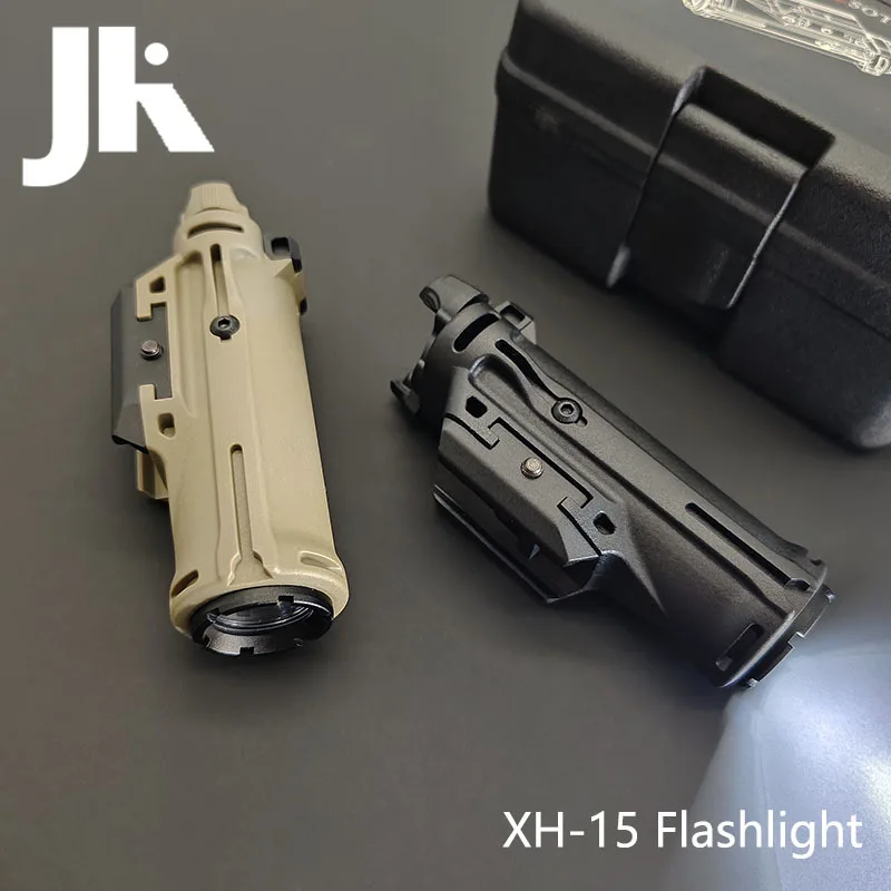 

SOTAC New Tactical Nylon XH15 Flashlight 350 High Lumen Weapon Hunting Scout Light White LED Glock 17 18 For 20mm Rail Handgun