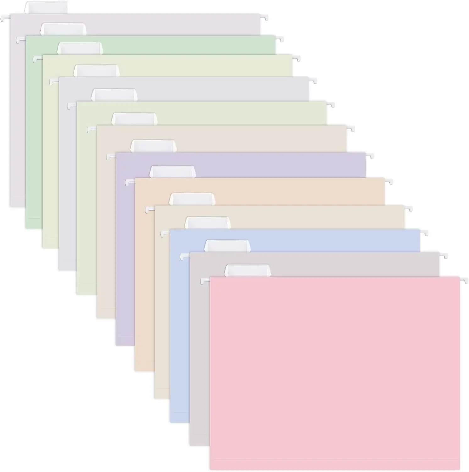 

Набор из 24 цветных подвесных папок формата Letter, декоративные подвесные папки, милые и красивые папки для файлов, для шкафа для документов и ящиков