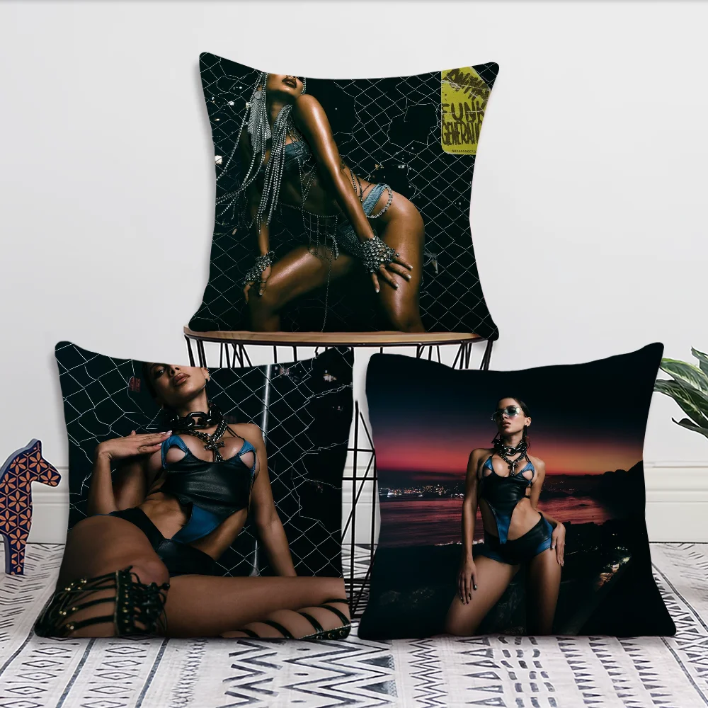 Singer A-AnittaS Comfortable Decorative Pillow Case Suitable for Home Living Room Sofa Room Decoration