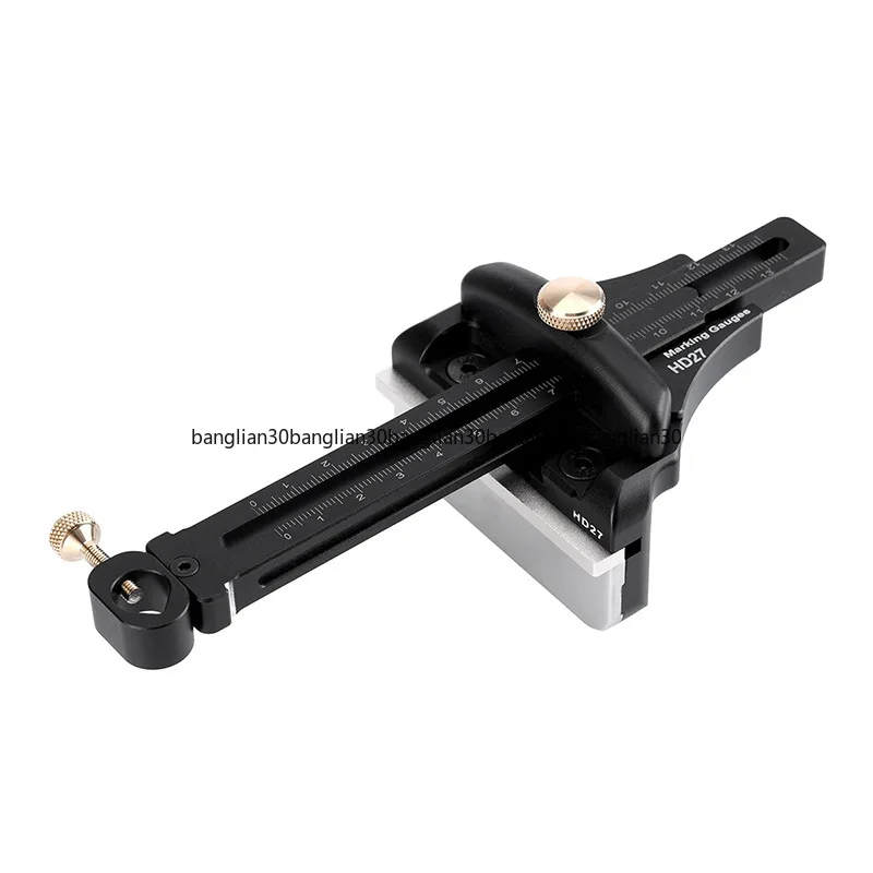 Woodworking  Aluminum Alloy Scribing  Measuring Ruler Multifunctional Limit  Hong Pair of Tools